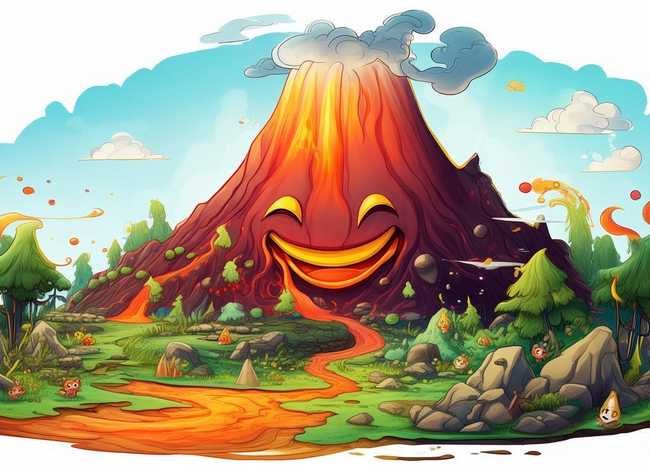 儿童故事收听（火山的故事儿童收听）