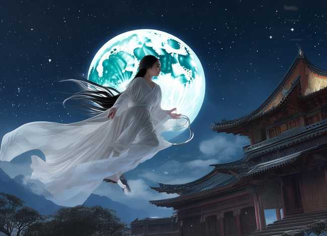 嫦娥如何奔月儿童故事、神话故事嫦娥是如何奔月的