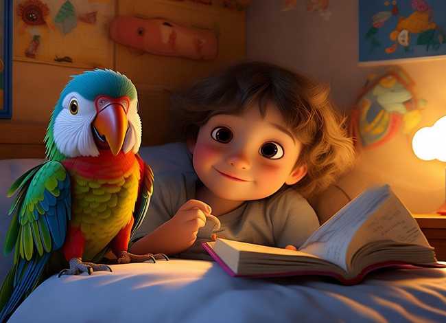 儿童故事书6-12岁鹦鹉的故事、小鹦鹉的故事睡前故事 儿童故事书6-12岁鹦鹉的故事、小鹦鹉的故事睡前故事