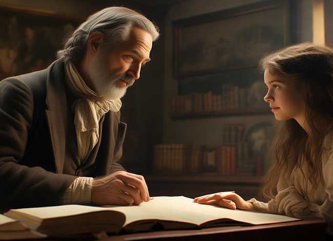 名人尊师故事 - 名人尊师故事简介