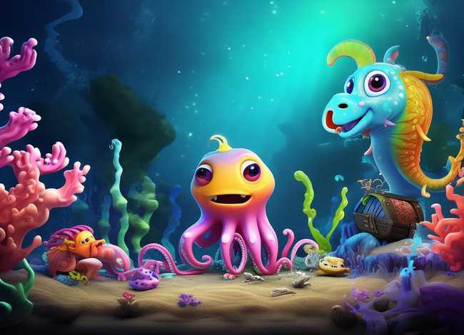 海底世界故事简笔画;海底世界简笔画故事情节 海底世界故事简笔画;海底世界简笔画故事情节