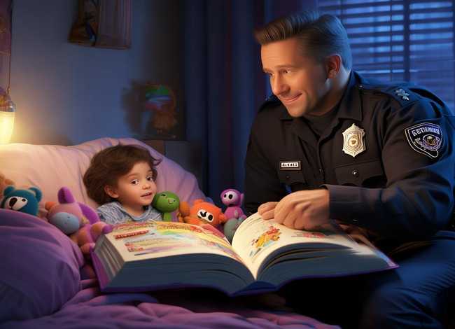 儿童睡前警察故事有声（睡前故事幼儿故事大全警察）