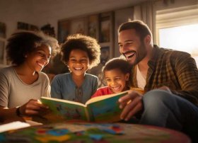 幸福的一家人儿童大班故事，幸福的一家人幼儿故事