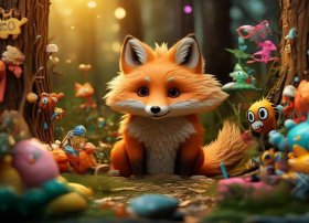 狐狸儿童故事绘本 - 狐狸的绘本故事