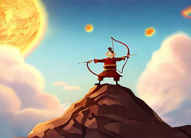 后羿射日儿童视频（后羿射日儿童动画）