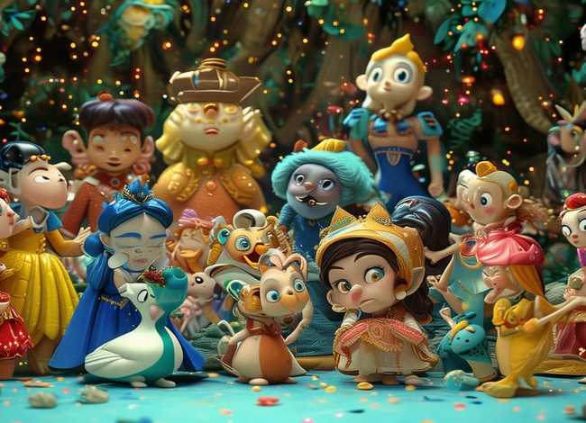 童话故事短篇人物、50个童话人物