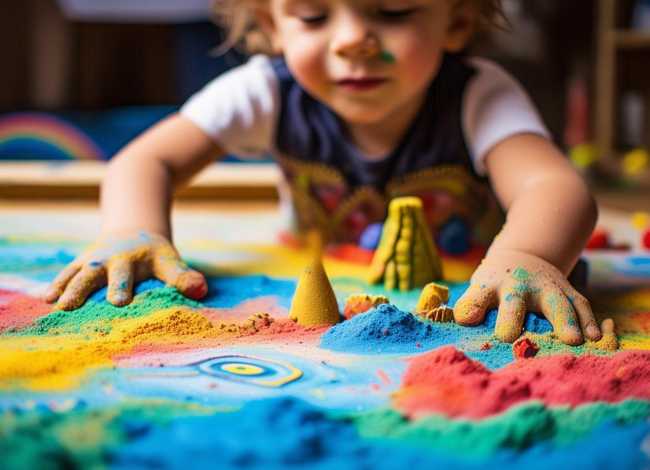 沙画 儿童 - 沙画儿童手工图片 沙画 儿童 - 沙画儿童手工图片