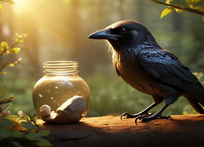 儿童睡前动画故事乌鸦喝水；少儿睡前故事乌鸦喝水