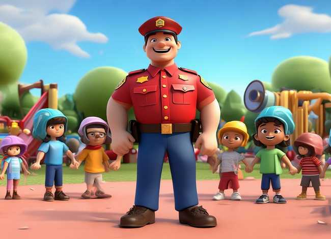 儿童故事安全警长；安全警长的故事