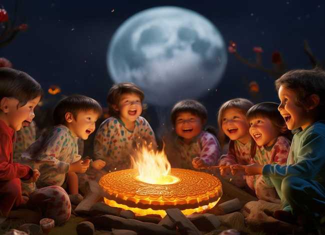 儿童故事月亮的味道节目串词 月亮的味道故事表演串词