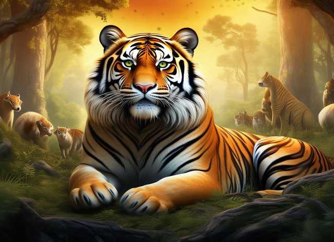 没有牙齿的老虎故事完整版 - 没有牙齿的老虎故事完整版情景剧