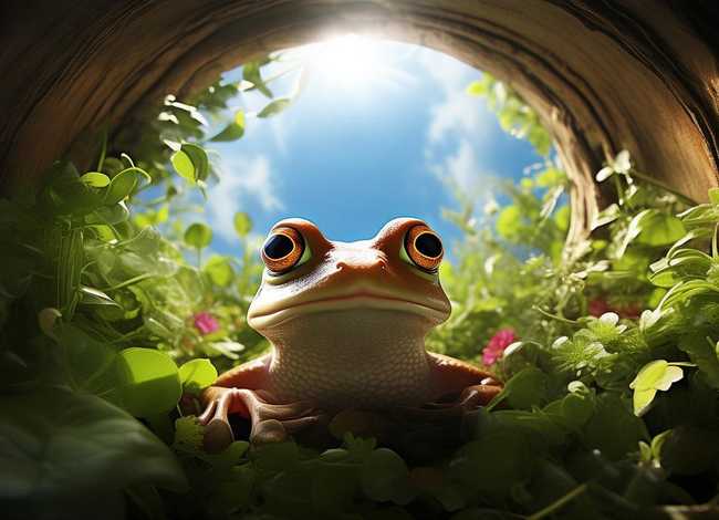 坐井观天故事（坐井观天故事道理）