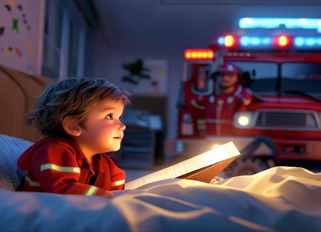 4岁睡前故事（4岁睡前故事消防员）