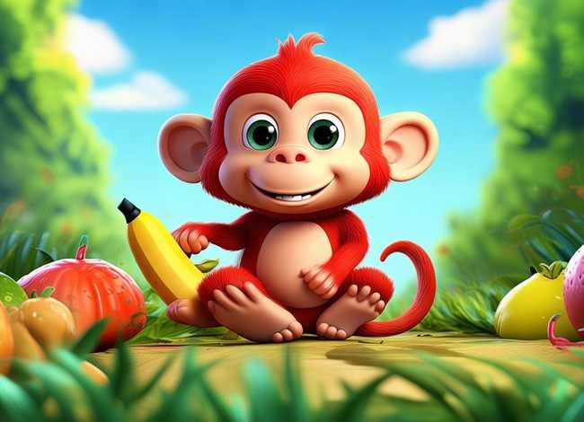 关于猴子的幼儿故事 - 关于猴子的幼儿故事视频(一等奖)