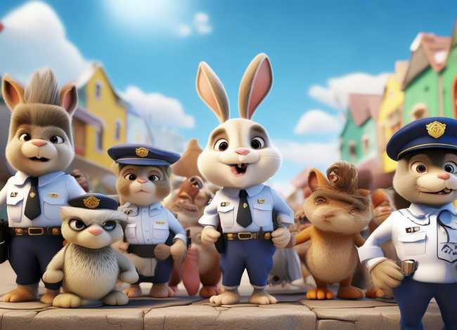猴子警长的故事(兔子警长和猴子警长的故事) 猴子警长的故事(兔子警长和猴子警长的故事)