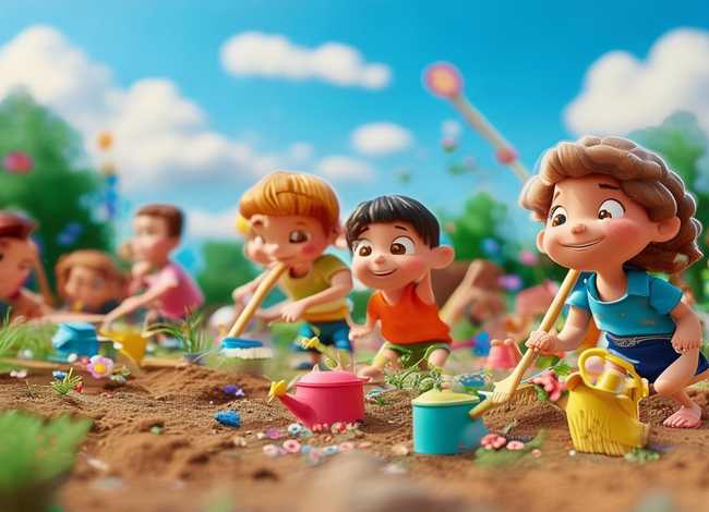 儿童关于劳动的小故事；关于劳动的故事幼儿