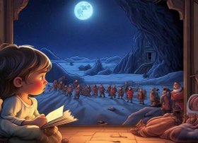 儿童睡前故事阿里巴巴和40个大盗；1睡前故事阿里巴巴和40大盗