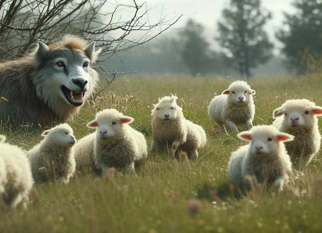 狼和七只小羊故事文字,狼和七只小羊故事文字简短 狼和七只小羊故事文字,狼和七只小羊故事文字简短