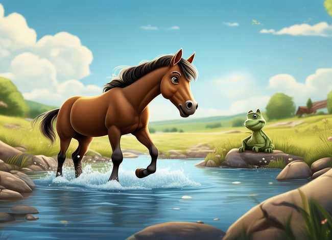 小马过河儿童故事250字 - 小马过河故事200字