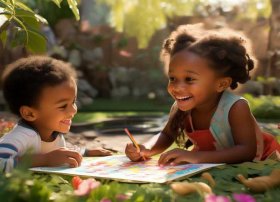 两首关于儿童的诗 - 关于两首儿童的诗