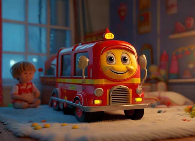 儿童消防车睡前小故事 - 幼儿睡前故事消防车