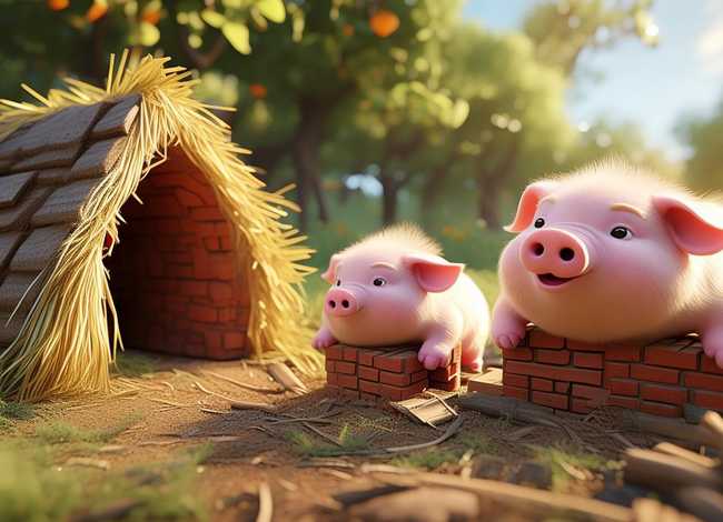 幼儿故事三只；幼儿故事三只小猪