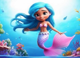 儿童故事美人鱼3-6岁、幼儿故事美人鱼文字版