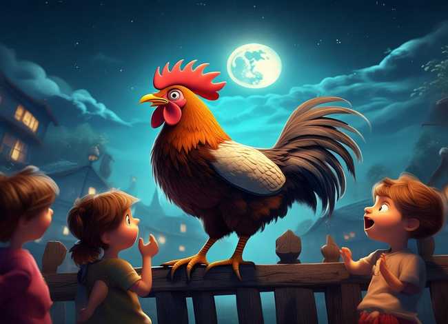 半夜鸡叫的故事儿童版 半夜鸡叫幼儿故事视频