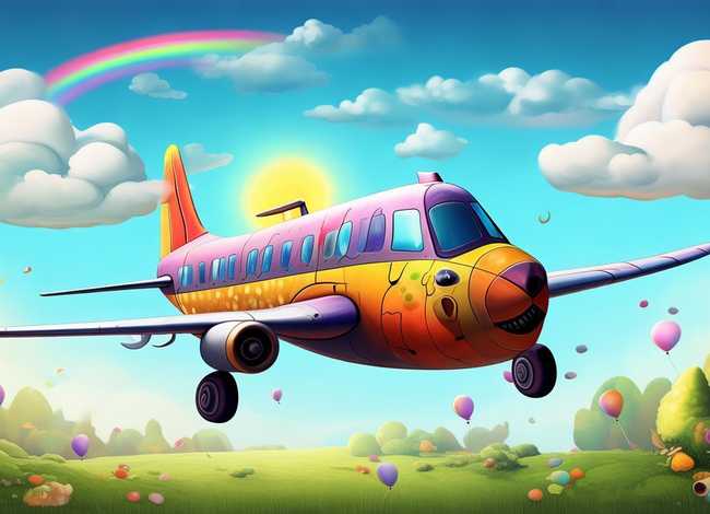 儿童故事飞机的故事、幼儿飞机的故事