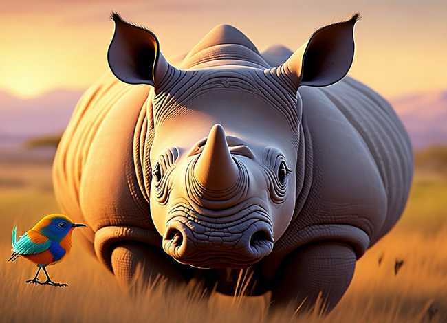 故事犀牛和小鸟 故事犀牛和小鸟教案反思 故事犀牛和小鸟 故事犀牛和小鸟教案反思