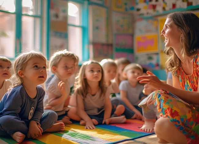 儿童故事上课注意听讲 幼儿在课堂上注意听老师讲故事,这时的注意是