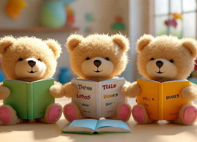 儿童英语三只小熊，儿童英语三只小熊怎么读