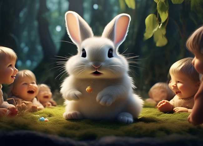 儿童睡前故事兔子便拉粑粑，兔子拉粑粑的故事