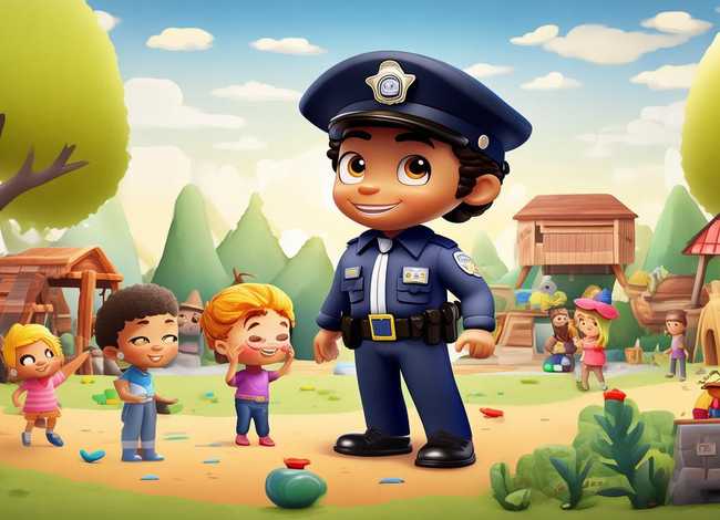 儿童故事警察的故事绘本、警察少儿故事 儿童故事警察的故事绘本、警察少儿故事