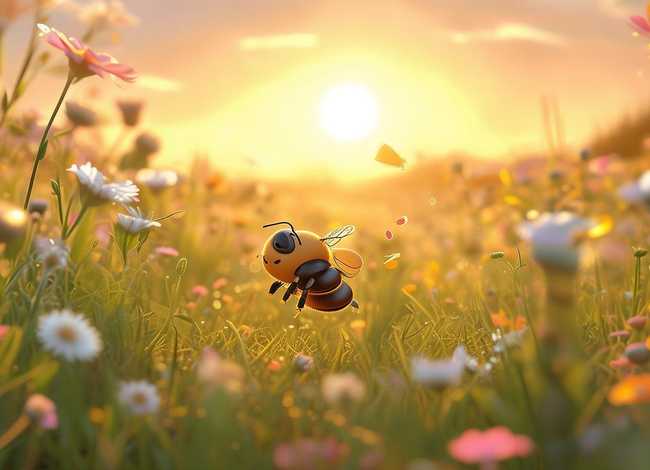 小蜜蜂的故事睡前故事文字版（小蜜蜂的故事睡前故事文字版图片）