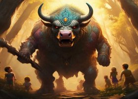 儿童牛魔王的故事完整版、牛魔王的经典故事