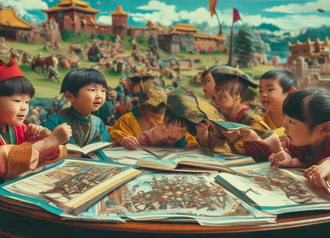 儿童历史故事三国演义 - 少儿故事三国演义