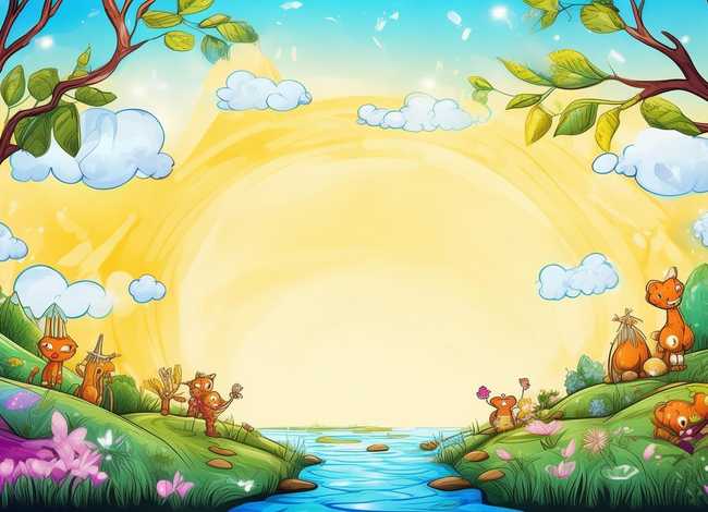 儿童故事ppt背景、儿童故事ppt背景图
