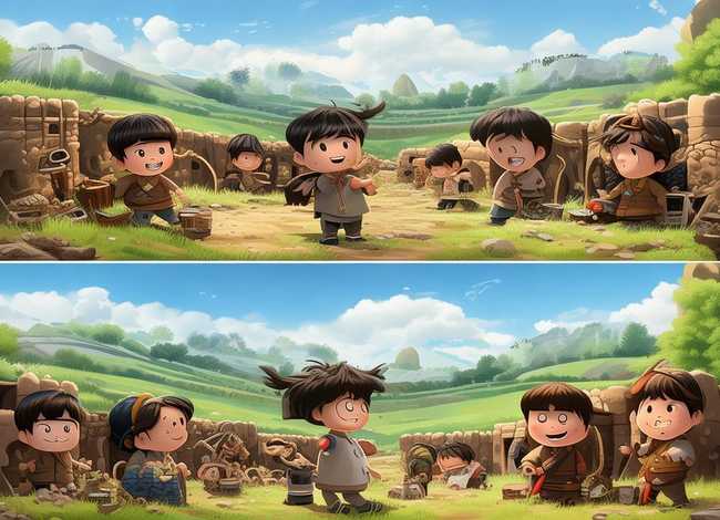 地道战故事儿童版，儿童版的地道战