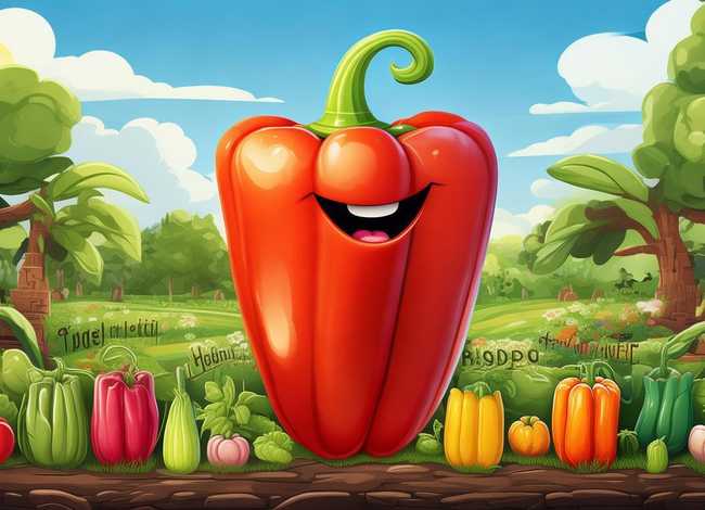 儿童辣椒的故事完整版 蔬菜图说-辣椒的故事