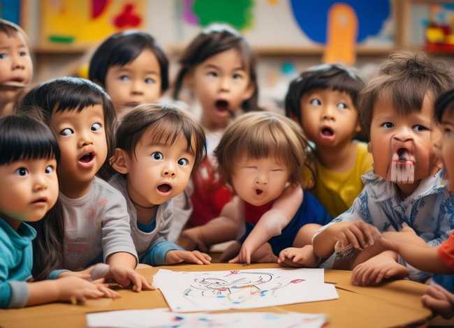 幼儿园老师讲故事儿童画、幼儿园老师讲故事简笔画