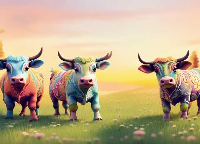 儿童故事精选三只公牛；幼儿睡前故事三只公牛