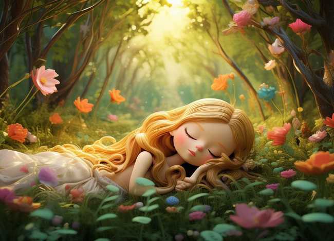 睡美人的故事儿童版；睡美人的故事简洁版