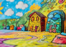 儿童自制故事画 - 幼儿自制绘画故事简单画