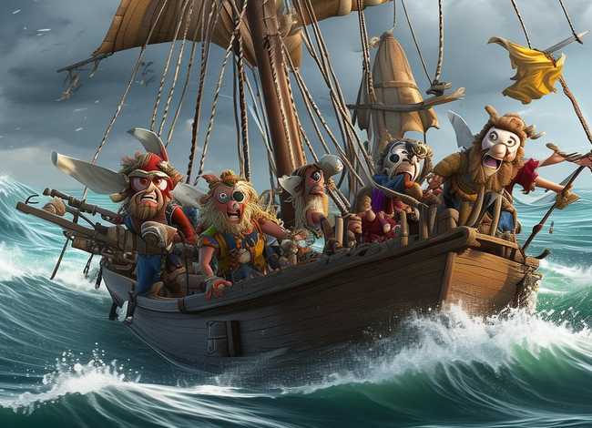 三只小海盗的故事（三只小海盗的故事内容）