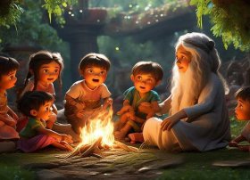 儿童故事母系氏族社会 - 儿童故事汉族