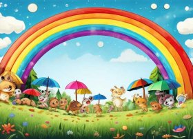 彩虹故事绘本图片（彩虹故事绘本图片大全）