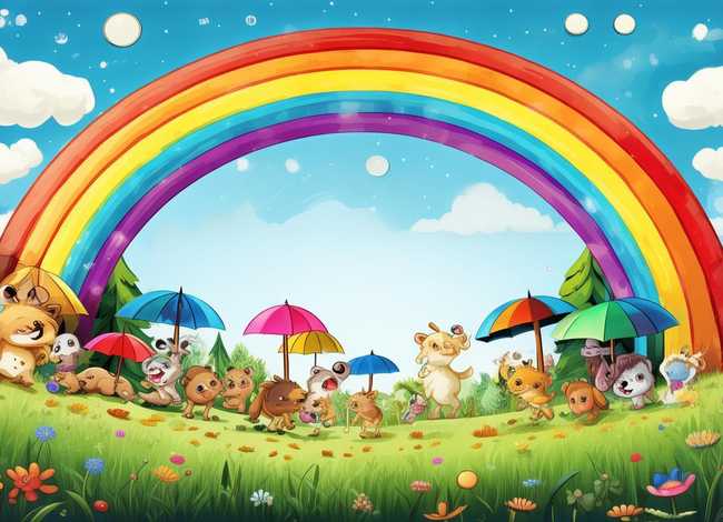 彩虹故事绘本图片（彩虹故事绘本图片大全）