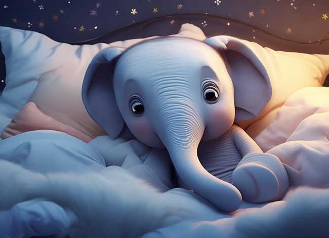 儿童睡前大象简短故事 - 睡前故事 大象