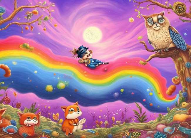儿童故事《梦神》；梦神故事记录的是一个孩子的梦